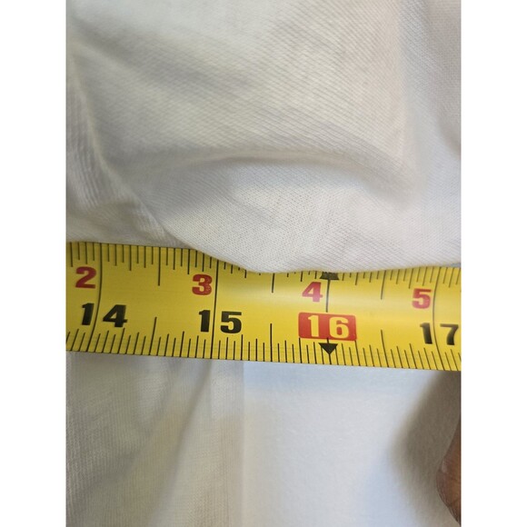 Vintage Nova University T Shirt Mens M Ringer Tee Florida White 80s USA - Picture 7 of 7